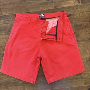 The North Face Men's 36 Red Chino Shorts 10" Inseam California Heritage Cotton